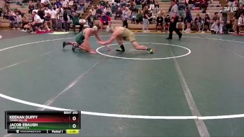 165 lbs Semifinal - Jacob Ebaugh, Saint Marks H S vs Keenan Duffy, Tower Hill Hs