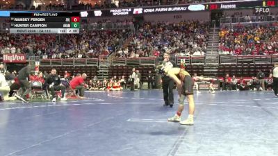 2A-113 lbs Cons. Round 2 - Ramsey Fergen, Sergeant Bluff-Luton vs Hunter Campion, Anamosa