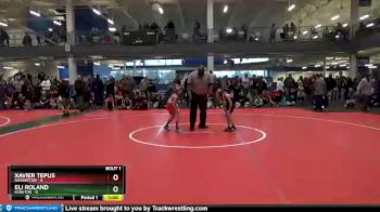 50 lbs Finals (2 Team) - Xavier Tepus, Barberton vs Eli Roland, Kenston