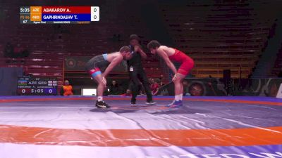 86kg - Abubakr Abakarov, AZE vs Tariel Gaphrindashvili, GEO