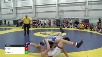 126-C lbs Final - Bryce Holt, MI vs Stephen Myers, WV