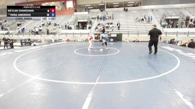 U23 Women - 68 lbs Cons. Semis - Skylah Chakouian, RI vs Tiera Jimerson, CA