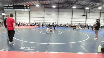 90 lbs Rr Rnd 1 - Reese Mamich, Ohio United - MS vs Caleb Swain, 84 Athletes - MS