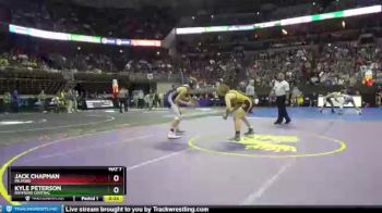 Cons. Round 3 - Jack Chapman, Milford vs Kyle Peterson, Raymond Central