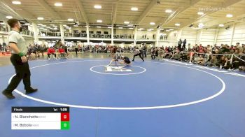 160 lbs Final - Nathan Blanchette, Central Catholic vs Michael Bobola, Xaverian