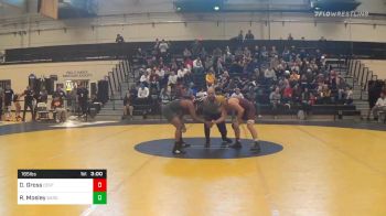 Quarterfinal - Dustin Gross, Central Michigan vs Roderick Mosley, Gardner-Webb