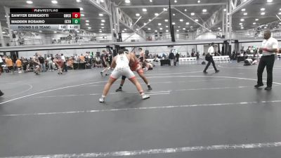 215 lbs Round 5 (6 Team) - Sawyer Ermigiotti, Grit Mat Club Blue vs Madden Rosario, East Coast Time Out