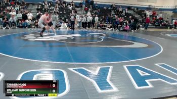 172 lbs 3rd Place Match - William Gutormson, Foley vs Tanner Hugg, Saint Cloud Tech