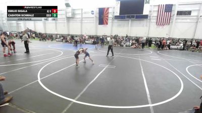 46 lbs 5th Place - Emilio Sigala, Az Cross Trained vs Cashton Schmalz, Colorado Hammers