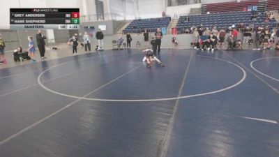 54 lbs Quarters - Hank Shepherd, Sanderson Wrestling Academy vs Grey Andersen, JWC