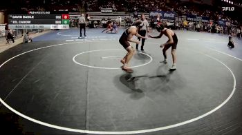 D 1 190 lbs Cons. Round 4 - Davin Basile, Chalmette vs Tel Cahow, Baton Rouge