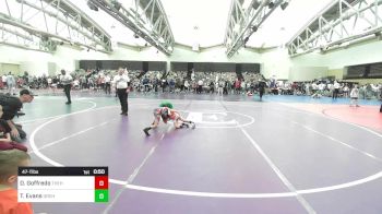 47-T lbs Semifinal - Dominick Goffredo, The Hunt Wrestling Club vs Tyanna Evans, Orchard South WC