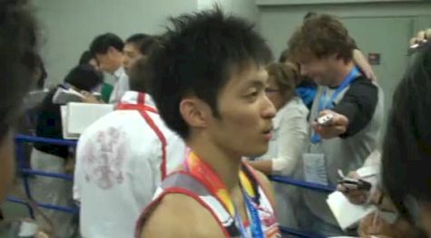 Japan wins the Team Silver Medal (in Japanese)