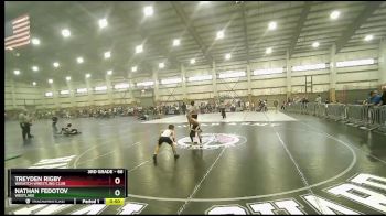 66 lbs 3rd Place Match - Treyden Rigby, Wasatch Wrestling Club vs Nathan Fedotov, Westlake