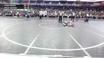 66 lbs Consi Of 8 #2 - Oliver Carlisle, Roxana vs Wesley Hoefling, Siouxland Wr Ac