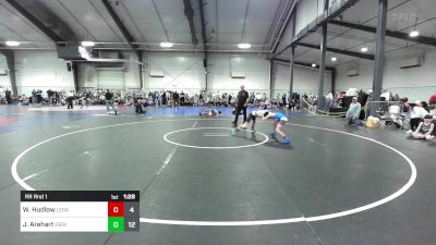 84 lbs Rr Rnd 1 - Wyatt Hudlow, Legacy Wrestling vs Jacob Arehart, Grindhouse Wrestling