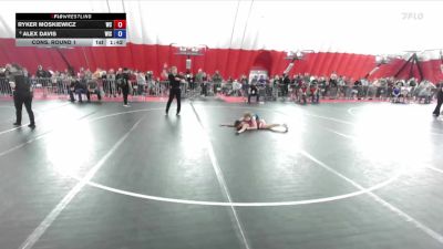 106 lbs Cons. Round 1 - Ryker Moskiewicz, Weigh-in Club vs Alex Davis, Wisconsin