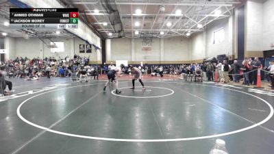 215 lbs Round Of 16 - Ahmed Othman, Wakefield vs Jackson Morey, Franklin County