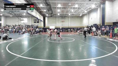 138 lbs Consi Of 8 #1 - Finn DeWitt, Hampshire vs Manuel Menendez, Marlborough