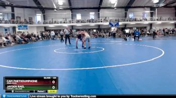 125 lbs Semifinal - Cam Phetxoumphone, Iowa State vs Jayden Rael, Cornell College