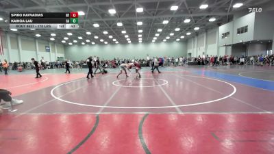 170 lbs Consi Of 32 #2 - Spiro Kavvadias, NY vs Kainoa Lau, GA