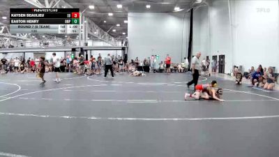 64 lbs Round 7 (8 Team) - Easton Henry, OMP vs Kaysen Beaulieu, Smitty`s Barn