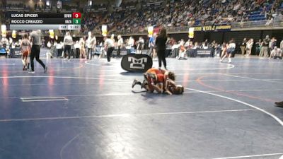 82 lbs Round Of 32 - Lucas Spicer, Downingtown vs Rocco Creazzo, Nazareth