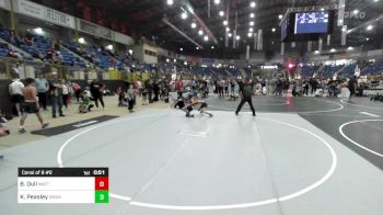 74 lbs Consi Of 8 #2 - Burl Dull, MatTime vs Knox Peasley, Omak Wrecking Crew Wrestling