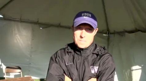 Greg Metcalf Washington after surprise victory at Wisconsin Invite 2011
