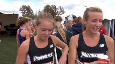 Hannah Davidson and Laura Nagel Providence 14th & 19th overall at Wisconsin Invite 2011
