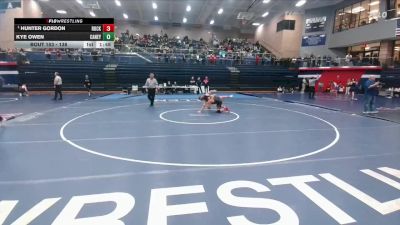 138 lbs Quarterfinal - Hunter Gordon, Rockwall vs Kye Owen, Conroe Caney Creek