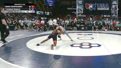 132 lbs Champ. Rd Of 128 - Cedric Montgomery, Georgia vs Charlie Trujillo, Texas