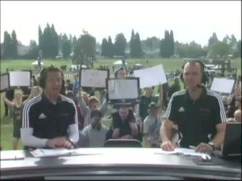 Live broadcast introduction featuring Todd Williams at the adidas Cross Country Classic 2011