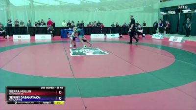 55 kg Quarterfinal - Sierra Mullin, Saskatoon WC vs Senuki Dasanayaka, Hamilton WC