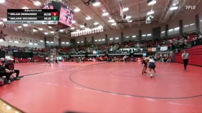 152 lbs Quarterfinal - Melani Hernandez, Haltom City Haltom vs Melanie Escobedo, Arlington Lamar