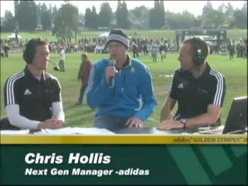 adidas Next Generation Manager Chris Hollis and broadcast wrap up at the adidas Cross Country Classic 2011