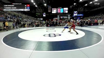 120 lbs Champ. Rd Of 64 - Liam Sanchez, CO vs Dominic Olson, NE