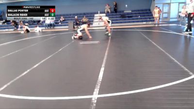 165 lbs 1st Place Match - Malachi Rider, Adams State vs Dallas Porter, Adams State