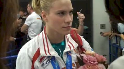 2011 World Floor Champion, Ksenia Afanaseva of Russia