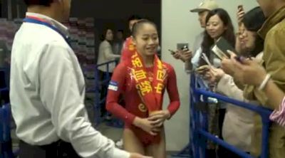 Sui Lu of China, 2011 World Beam Champion
