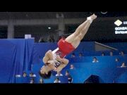 Uchimura wins Floor Championship