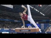 Krisztian Berki defends Pommel Horse Title