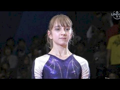 Victoria Komova wins Uneven Bars Championship