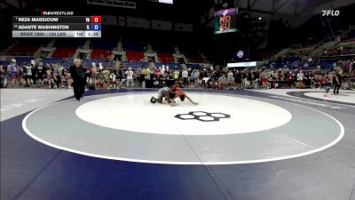 138 lbs Cons. Sub-rd Of 16 - Reza Massjouni, VA vs Adante Washington, IL