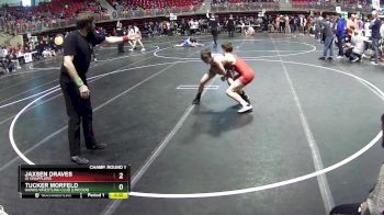 110 lbs Champ. Round 1 - Tucker Morfeld, Hawks Wrestling Club (Lincoln) vs Jaxsen Draves, GI Grapplers