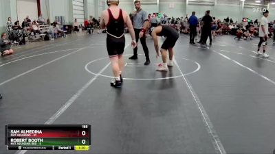 165 lbs Round 2 (8 Team) - Sam Almedina, Mat Assassins vs Robert Booth, Mat Assassins Red