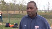 Coach Paul Ereng of UTEP after Brooks PreNats 2011