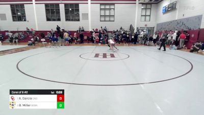 106 lbs Consi Of 8 #2 - Andres Garcia, Cardinal Gibbons vs Blake Miller, Boyd Buchanon