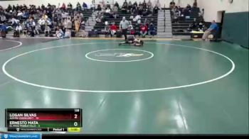 138 lbs Round 1 (16 Team) - Ernesto Mata, El Paso Pebble Hills vs Logan Silvas, Austin Vandegrift