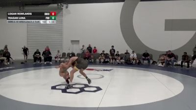 105 lbs Semis & 1st Wrestleback (8 Team) - Logan Rowlands, Beast Mode vs Teagan Luna, PNW Gold